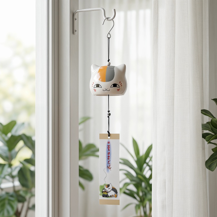 3 inch Madara Cat Wind Chime G - Japanese Lifestyle Goods recension och pris
