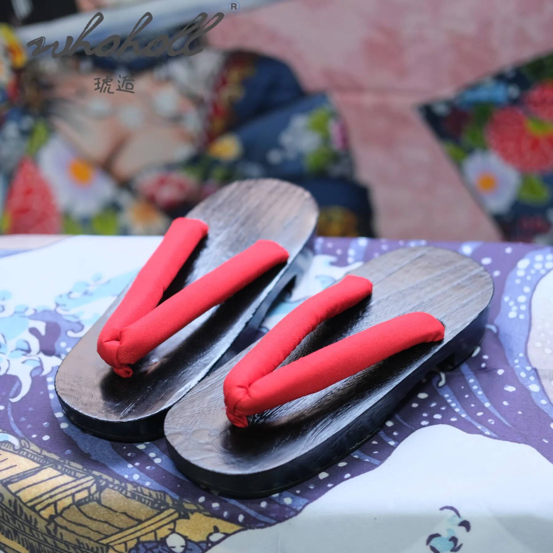 Summer Women Japanese Wooden G - Geta Wooden Sandal recension och pris