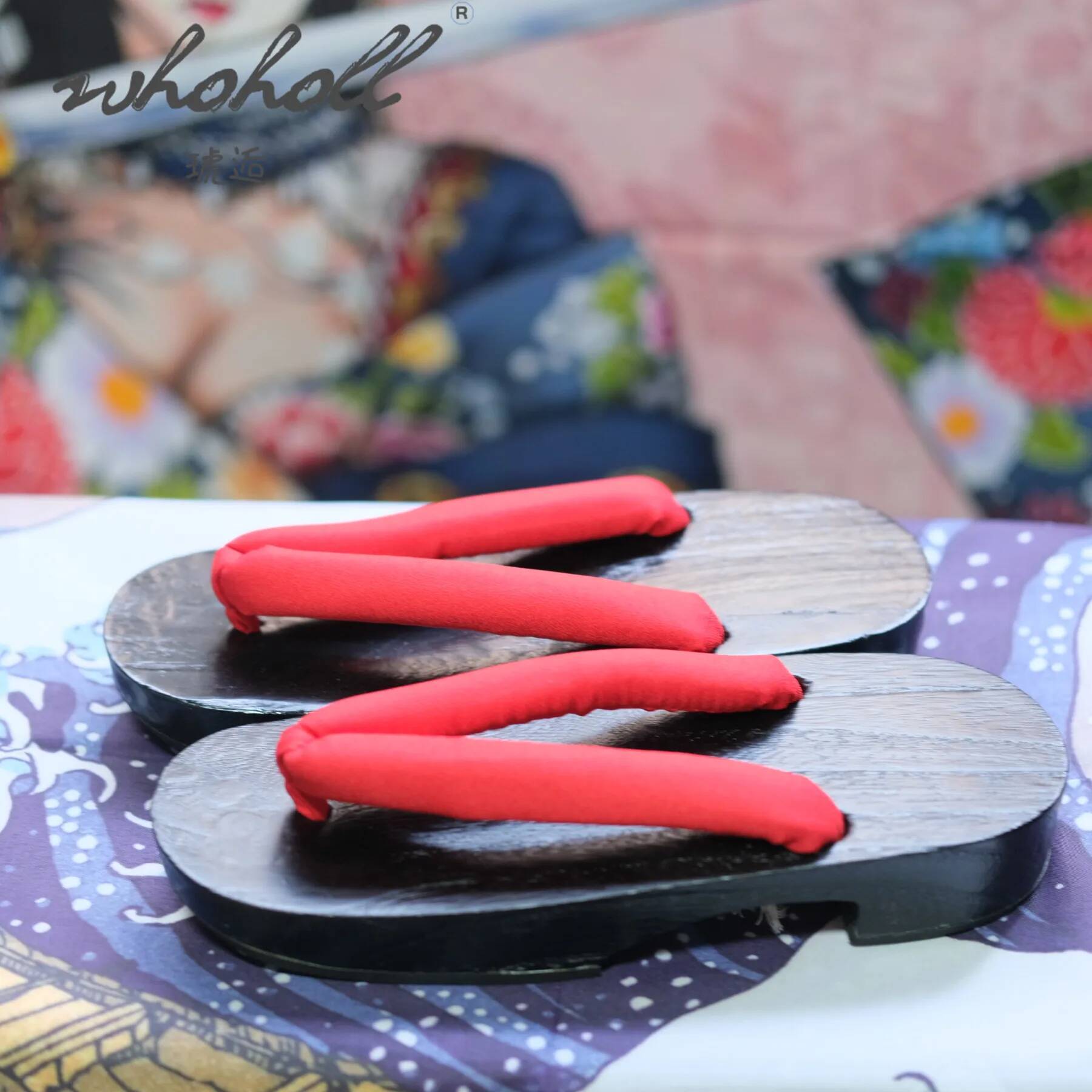 Summer Women Japanese Wooden G - Geta Wooden Sandal recension och pris