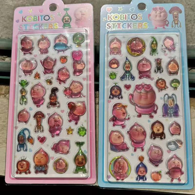 2 Pcs Kawaii Kobito 3D Relief  - Japanese Lifestyle Goods recension och pris