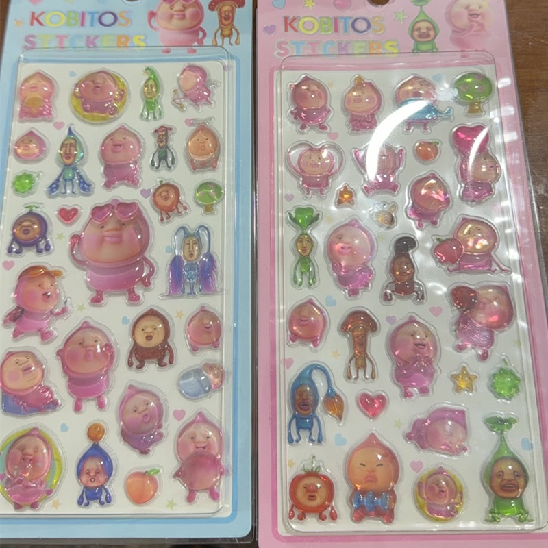 2 Pcs Kawaii Kobito 3D Relief  - Japanese Lifestyle Goods recension och pris