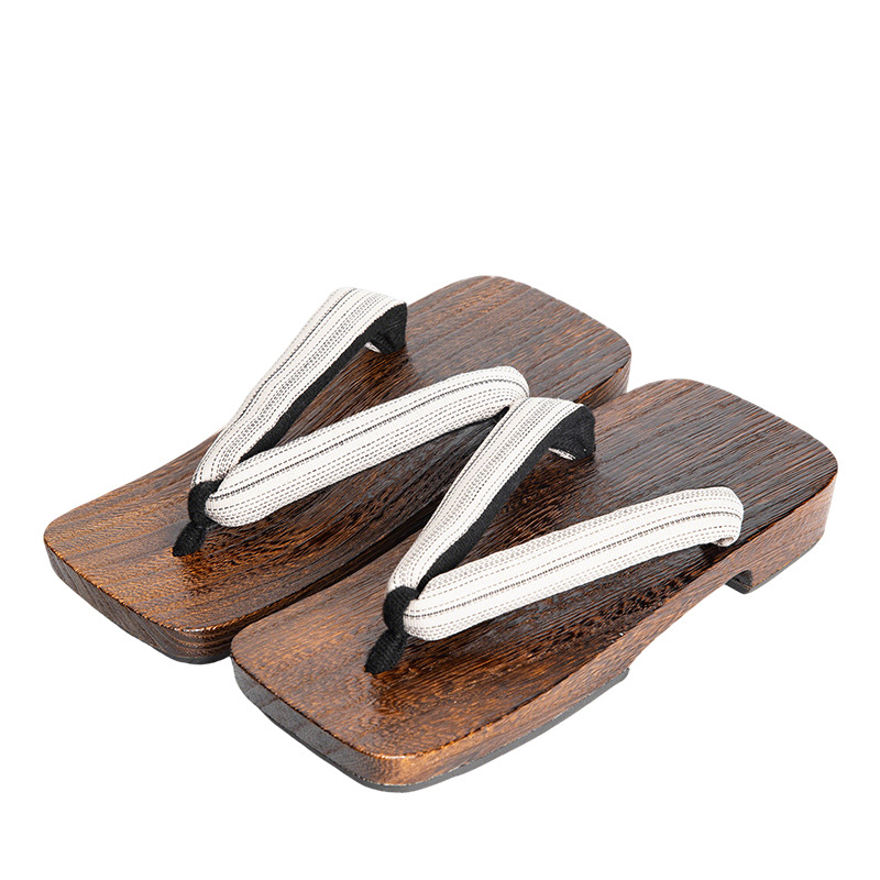 2026 New Japanese Men's Wooden - Geta Wooden Sandal recension och pris