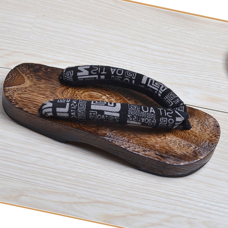 Unisex Wooden Paulownia Ninja  - Geta Wooden Sandal recension och pris