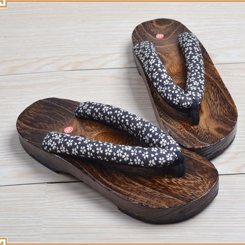 Unisex Wooden Paulownia Ninja  - Geta Wooden Sandal recension och pris