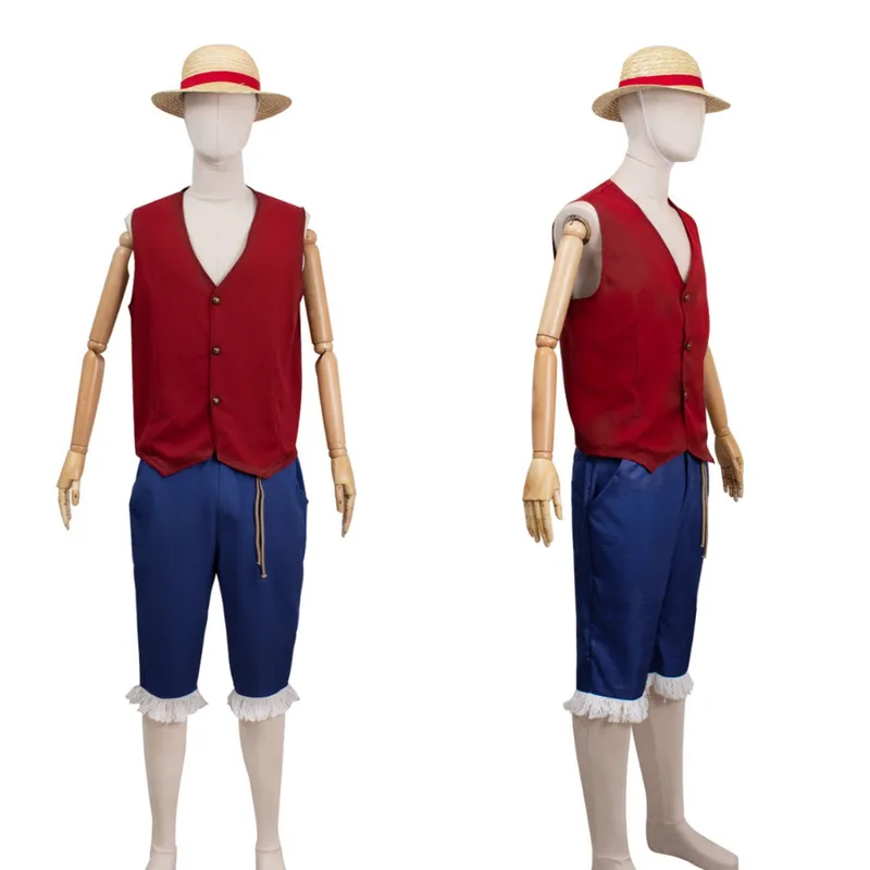 ▶❤Movie Luffy Cosplay Costume  - Japanese Lifestyle recension och pris