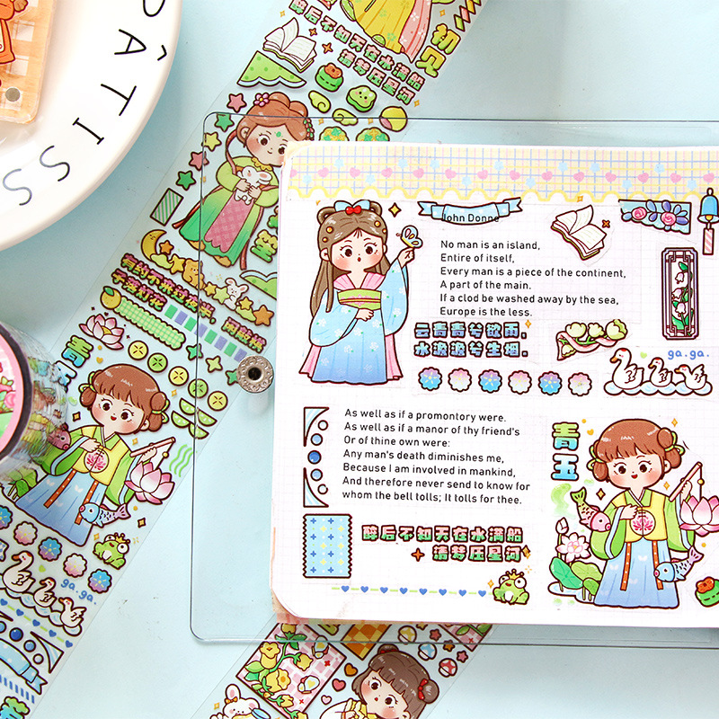 TIANZI 50mmx5m Scrapbooking St - Japanese Girl Lifestyle recension och pris