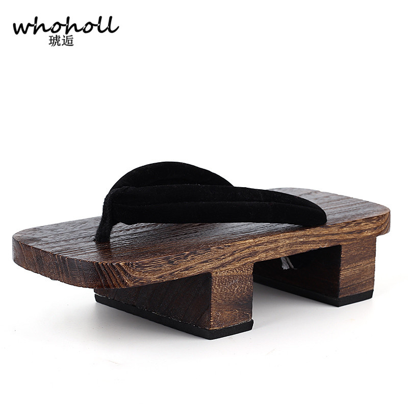 WHOHOLL Geta Two-toothed Sanda - Geta Wooden Sandal recension och pris