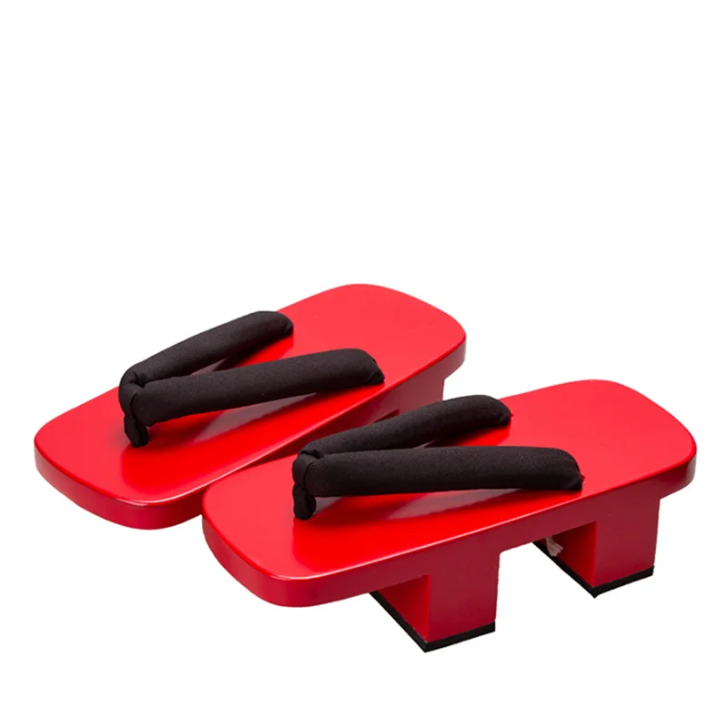 Women's Cosplay Shoes Red Pain - Geta Wooden Sandal recension och pris