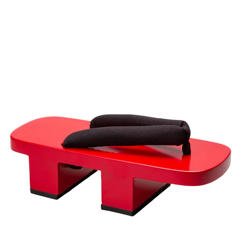 Women's Cosplay Shoes Red Pain - Geta Wooden Sandal recension och pris