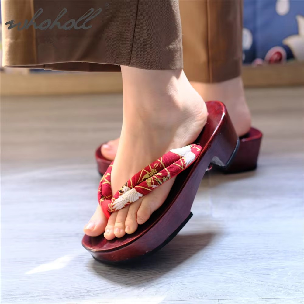 Japanese Geta Animation Coplay - Geta Wooden Sandal recension och pris