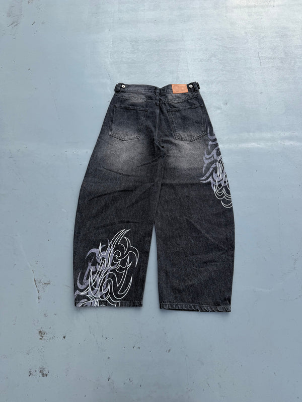 Harajuku Gothic Y2K Denim Pant - Japanese Lifestyle Goods recension och pris
