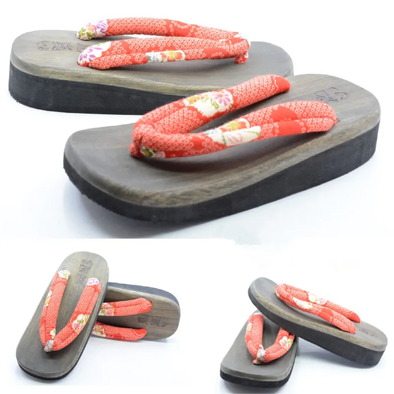 Women's Cosplay Shoes Mid Heel - Geta Wooden Sandal recension och pris