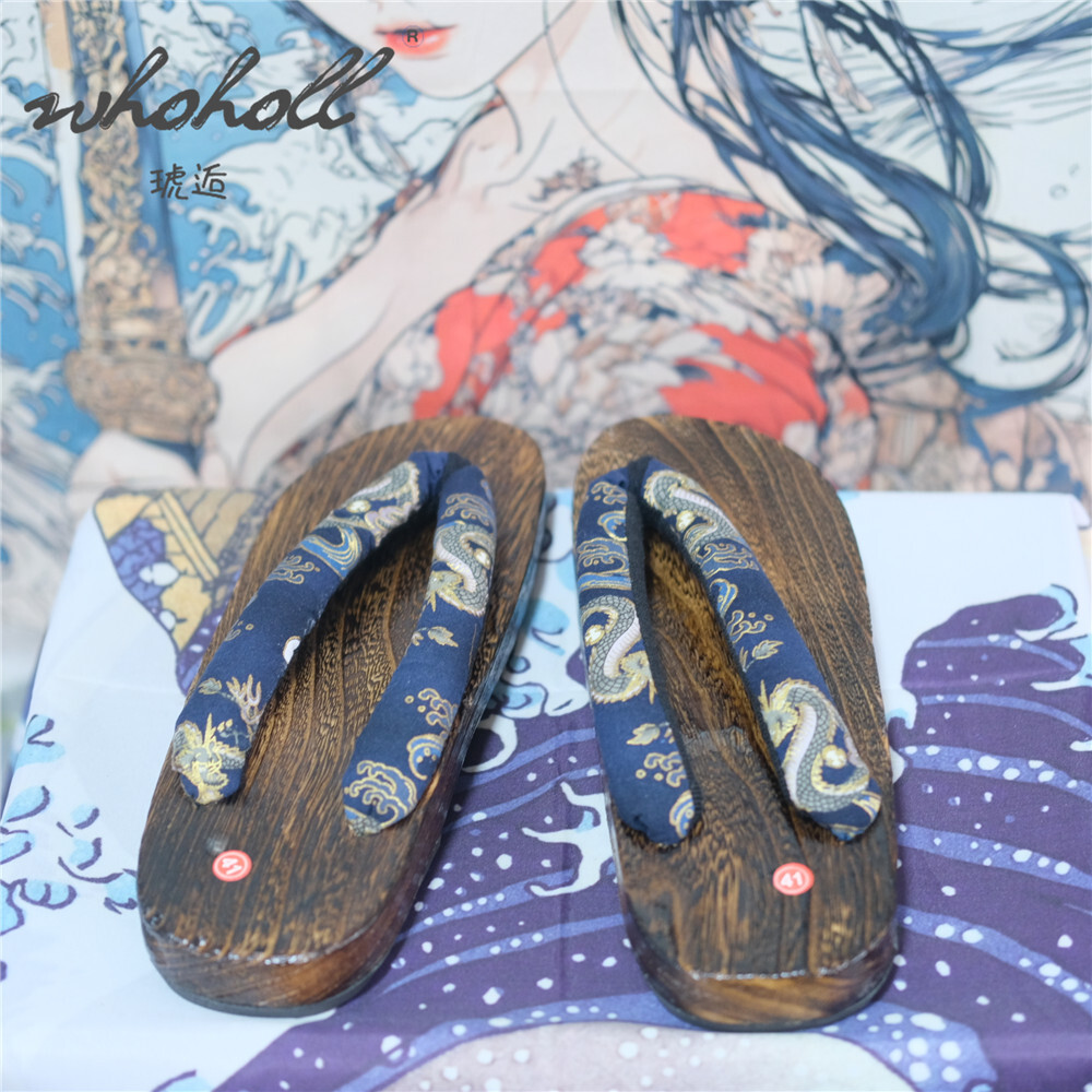 Man Wooden Clogs Slippers Wome - Geta Wooden Sandal recension och pris