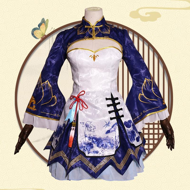 Rem Ram Cosplay Cheongsam Anim - Japanese Lifestyle Anime recension och pris